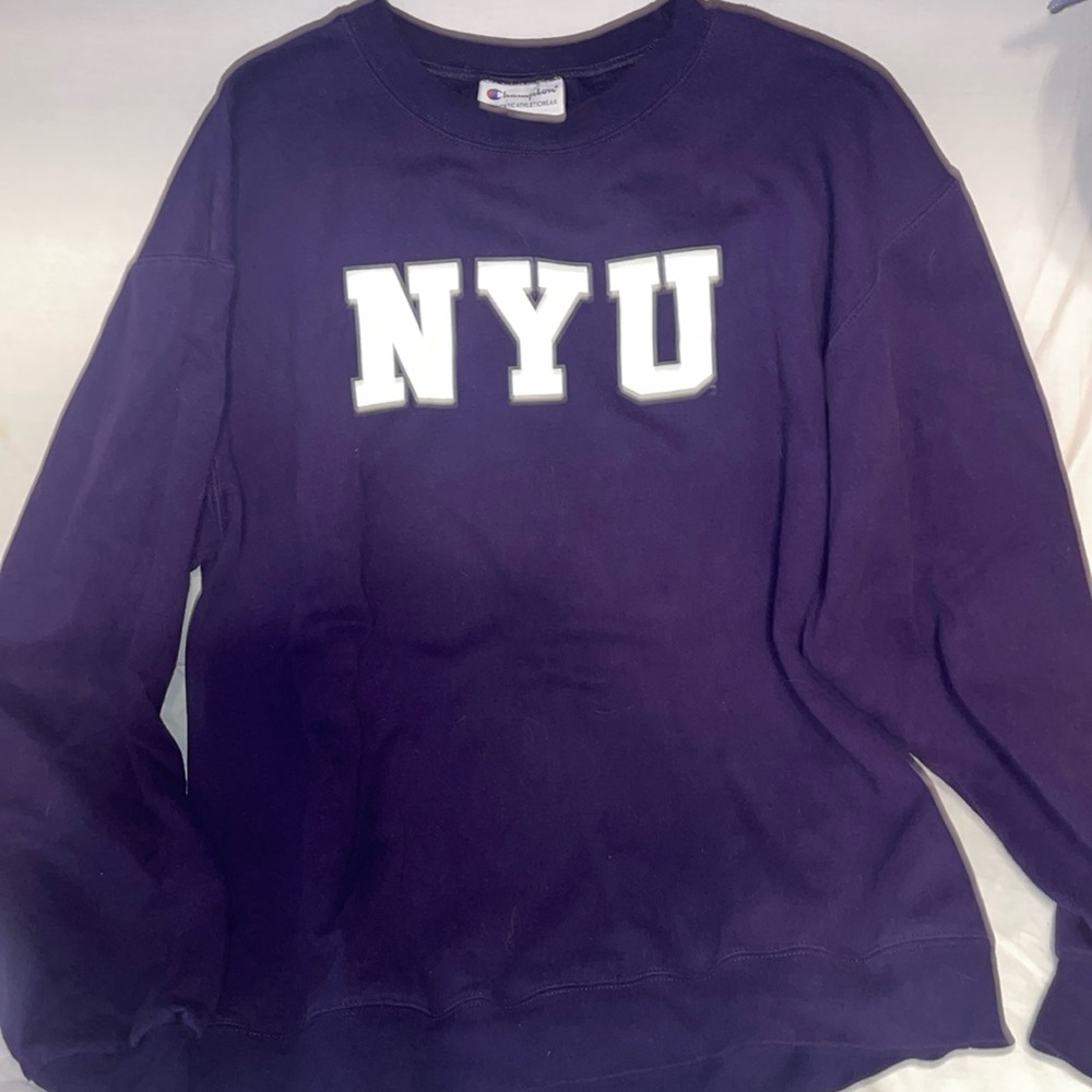 NYU Champion Sweater